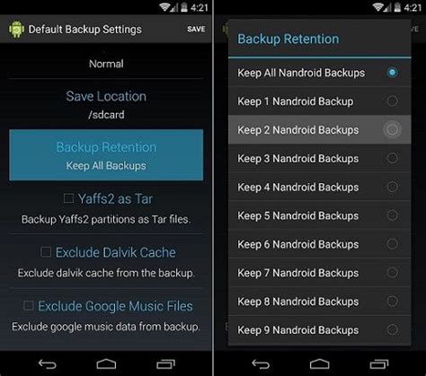 nandroid backup without root